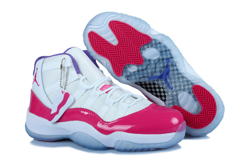 Air Jordan 11 Women Shoes Red/White Online